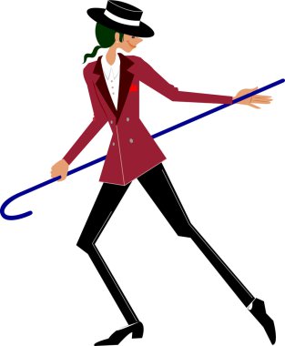 seksi kız erkek sopayla dans kostüm