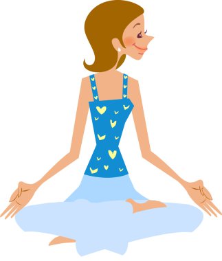 kadın yoga uygun