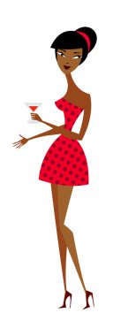 Güzel bir genç kızın portresi.