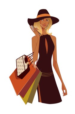 Güzel bir genç kızın portresi.