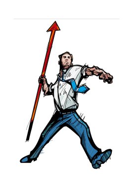 işadamı mızrak başlattı