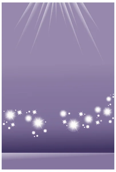 Light effect on purple — Stock Vector