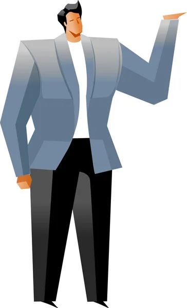 Business man — Stock Vector