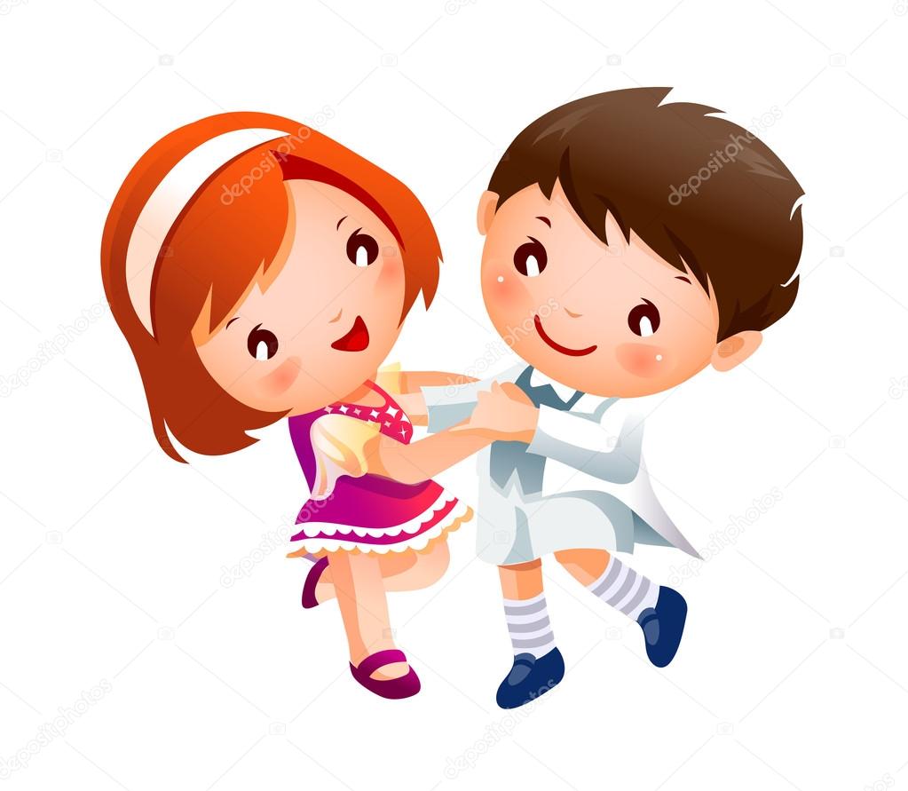 Boy and Girl dancing