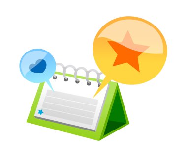 vektör simge takvim