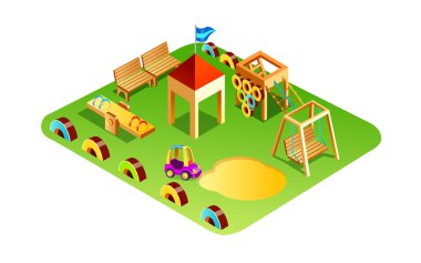 vektör simge Bahçesi