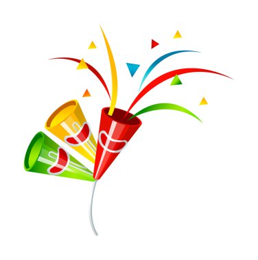 vektör simge havai fişek