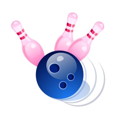vektör simge bowling