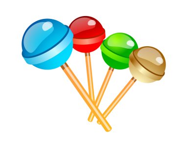 vektör simge lolipop