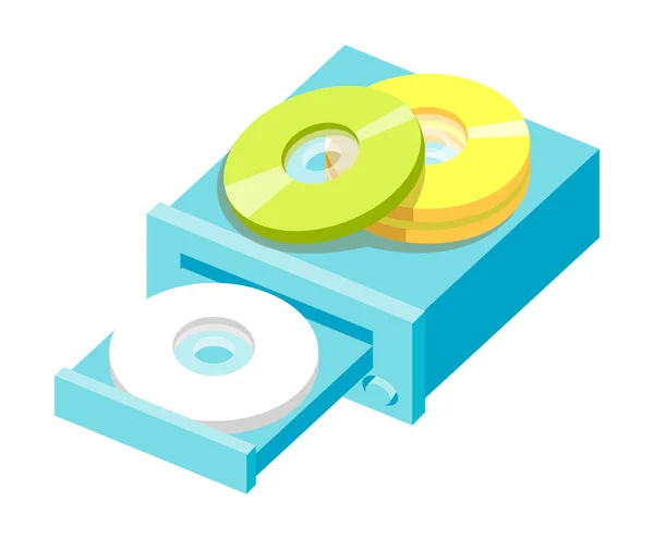 Vector CD — Stock Vector