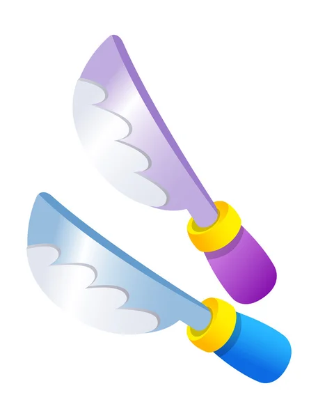 Vektor nůž — Stockový vektor