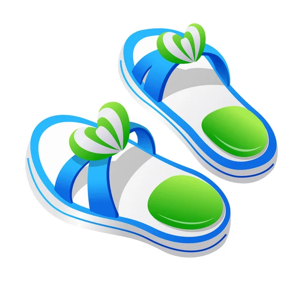 Su ayakkabıları — Stok Vektör