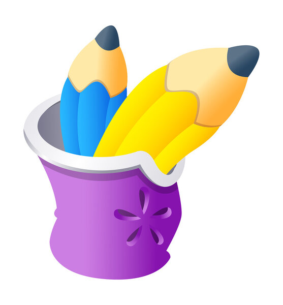 Couple of pencils in the bank