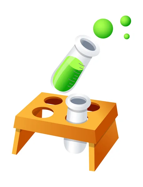 Science at the molecular level — Stock Vector
