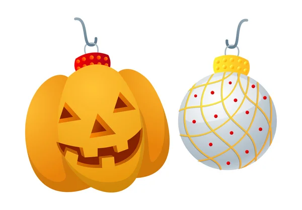 Decorations for Halloween — Stock Vector