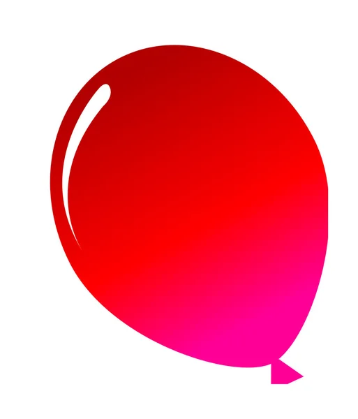 El globo rojo — Vector de stock