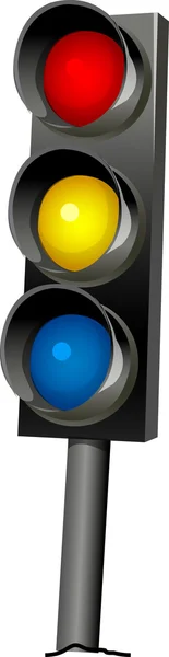 Vektor közlekedési lámpák — Stock Vector