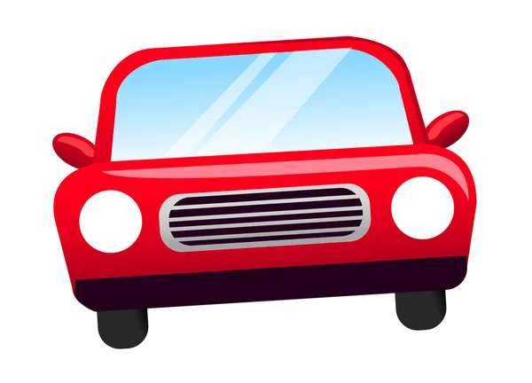 Red car — Stock Vector