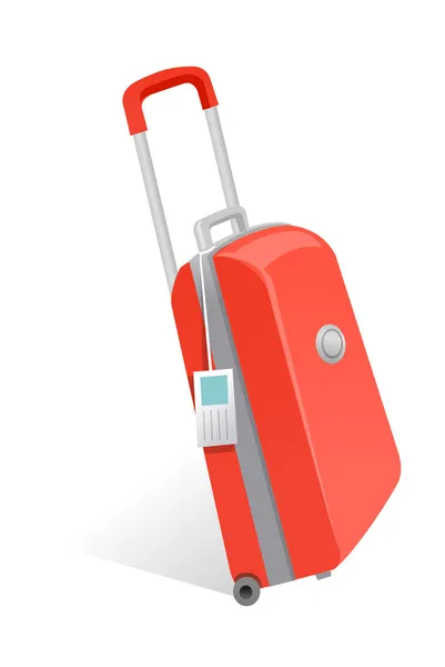 Vettore icona valigia — Vettoriale Stock