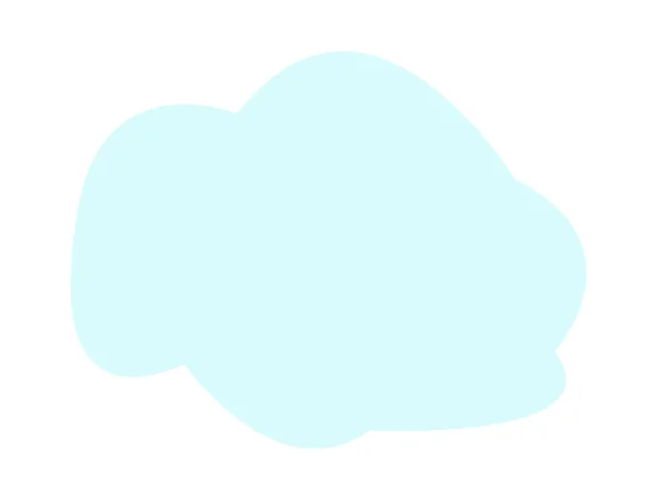 Векторное голубое облако — стоковый вектор