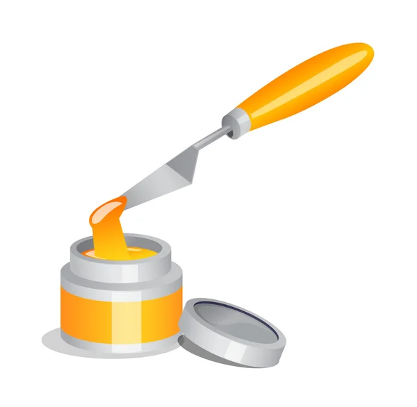 Vector icon paint — Stock Vector