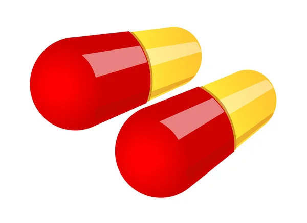 Vector icon pill — Stock Vector