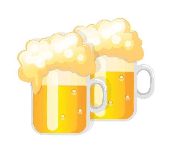 Bière icône vectorielle — Image vectorielle
