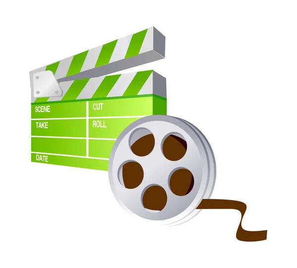 Vector pictogram film — Stockvector