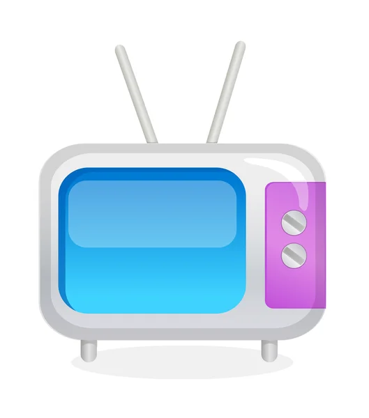 Vector icon televízió — Stock Vector