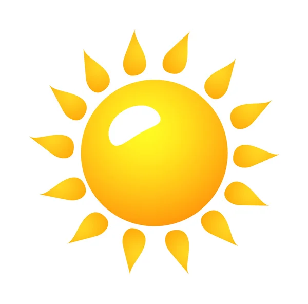 矢量图标太阳 — 图库矢量图片