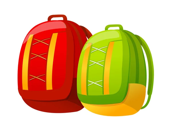 Mochila con icono de vector — Archivo Imágenes Vectoriales