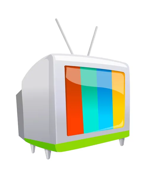 Vector ícone de televisão — Vetor de Stock