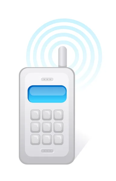 Vector icon telefon mobil — Vector de stoc