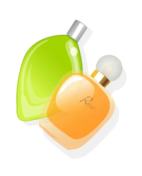Vektorové ikony parfém — Stockový vektor