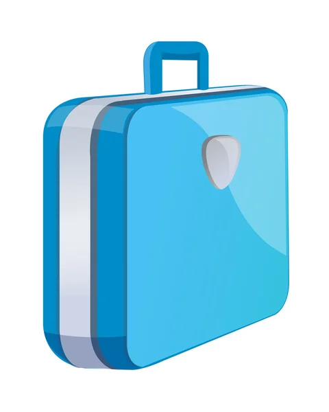 Ícone do vetor bagagem — Vetor de Stock