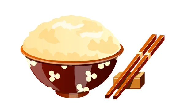Wektor ikona ryżu — Wektor stockowy