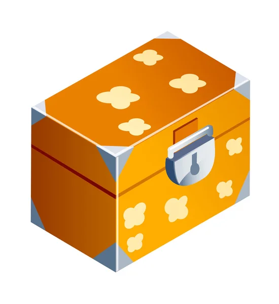 Caja de icono de vector — Vector de stock