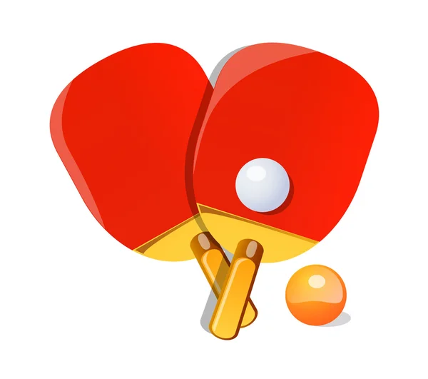 Icône vectorielle ping pong — Image vectorielle