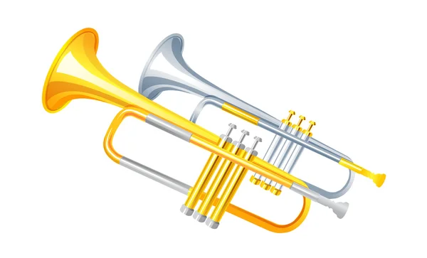 Vector icon trumpet — Stock Vector