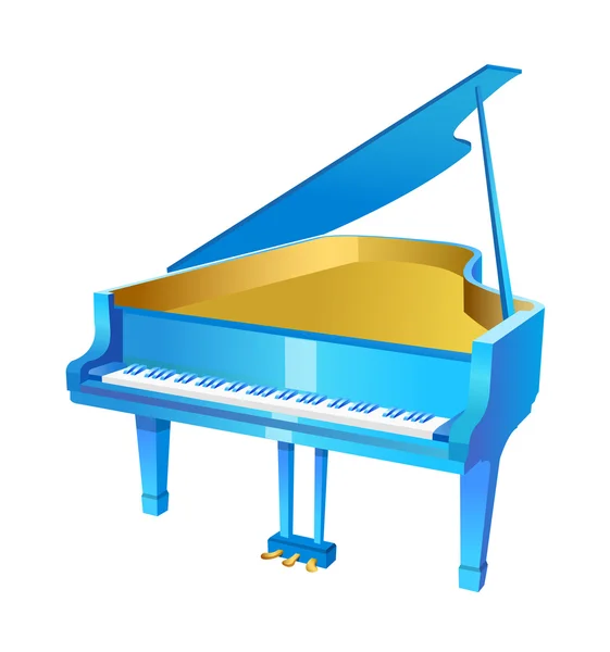 Icona vettoriale pianoforte — Vettoriale Stock