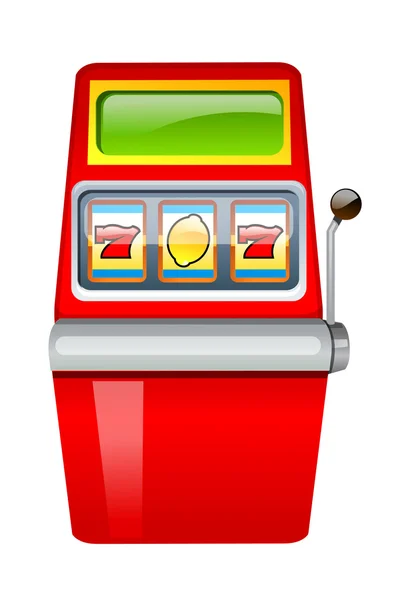 Vektor-Symbol Glücksspiel-Maschine — Stockvektor