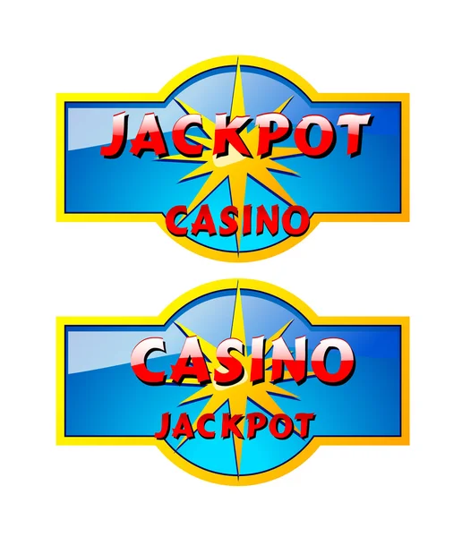 Vektor ikonen casino — Stock vektor