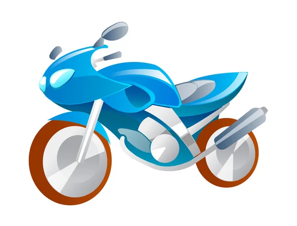 Vector icono moto — Vector de stock