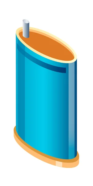 Vector icon épület — Stock Vector