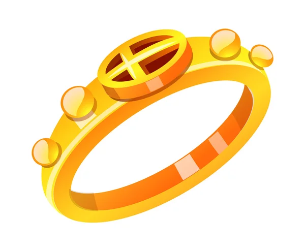 Vector icon ring — Stock Vector