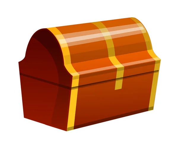 Vector icono caja del tesoro — Vector de stock