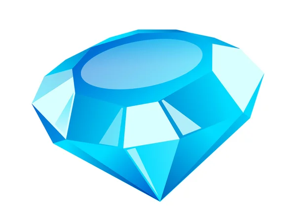 Vector icono de diamante — Vector de stock