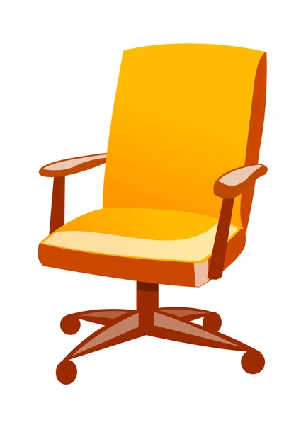 Cadeira de ícone vetorial — Vetor de Stock