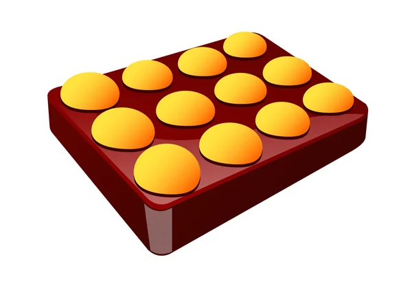 Muffin icône vectorielle — Image vectorielle