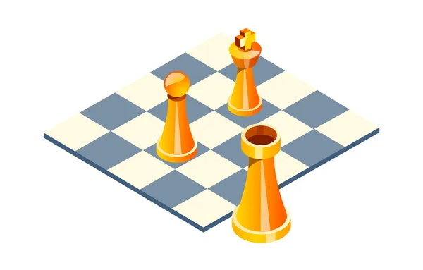 Διάνυσμα εικονίδιο σκάκι — Διανυσματικό Αρχείο